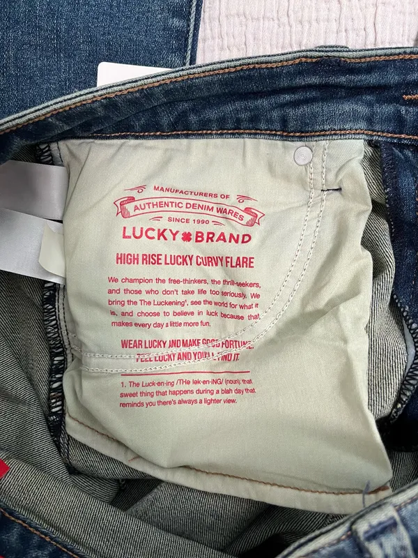 Lucky Brand High Rise Curvy Flare Jeans - Image 10