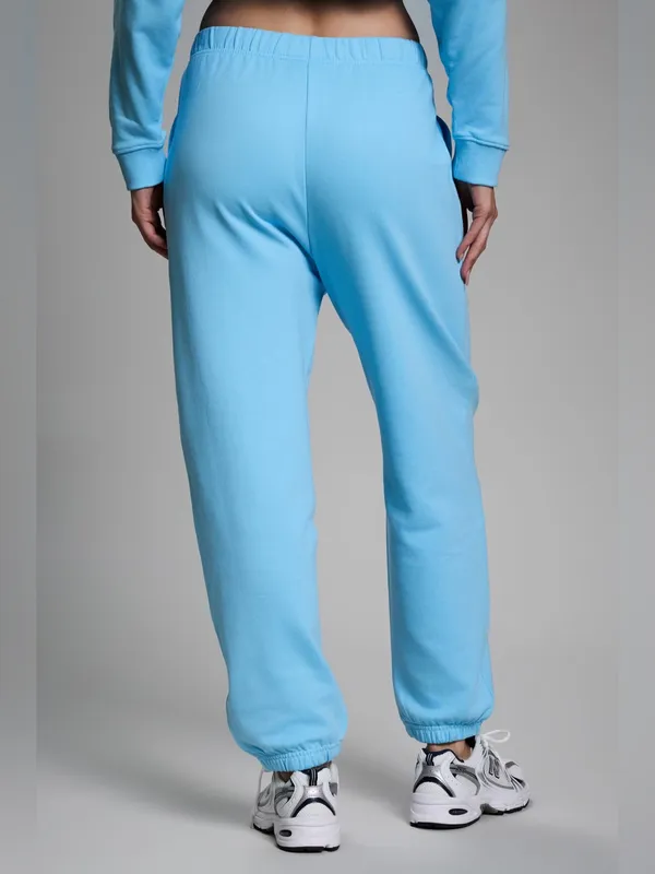 Years of Ours X FFF Joggers Oversize Cotton Sky Blue Medium/Large - Image 2