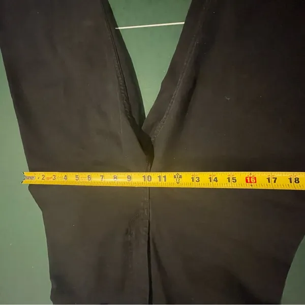 Zara Black Straight Cut Jeans ( thick) - Image 5