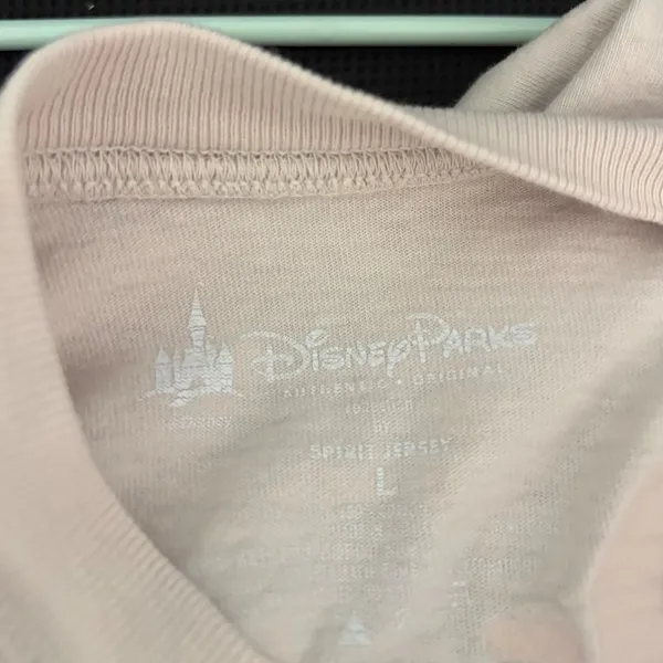 Disney Parks Spirit Jersey Walt Disney World Pink Glitter Puff Print Large - Image 7