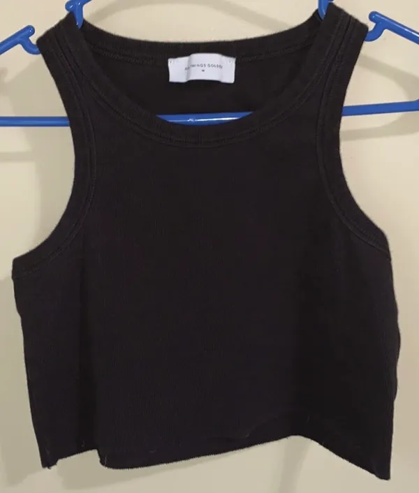 All Things Golden Ribbed Muscle Crop - Image 3