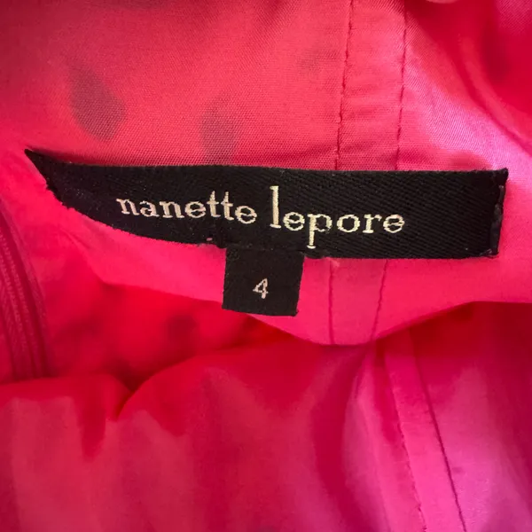 Nanette Lepore Floral Strapless Silk Mini Sun Dress - Image 7