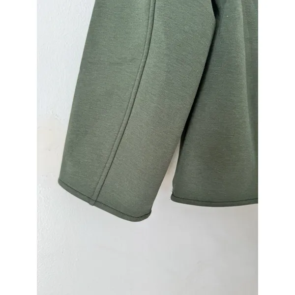 NWT OGL DoubleWarm Convertible Collar Buttoned Coat Size XS Evergreen - Image 8