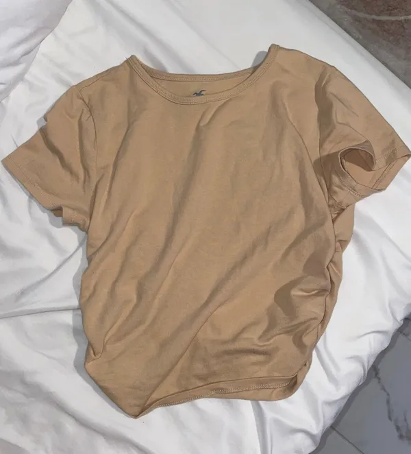 Hollister Ruched Baby Tee - Image 2