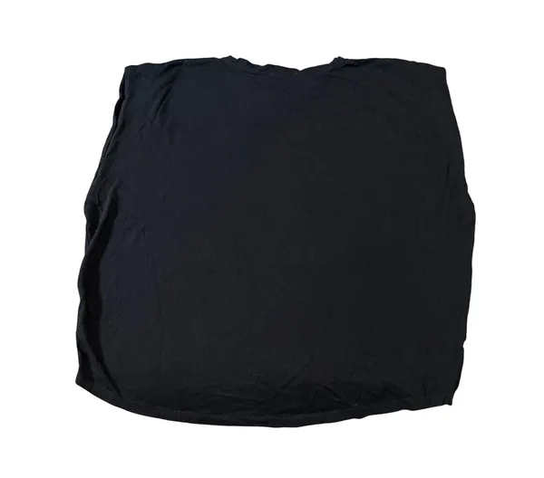 Zara Women Boxy Black Shirt Crew Neck Tee Size Medium Oversized 90s Basics Layer - Image 3
