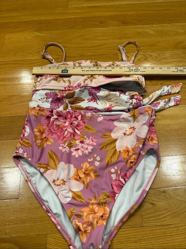 Kona sol floral one piece size medium. - Image 3