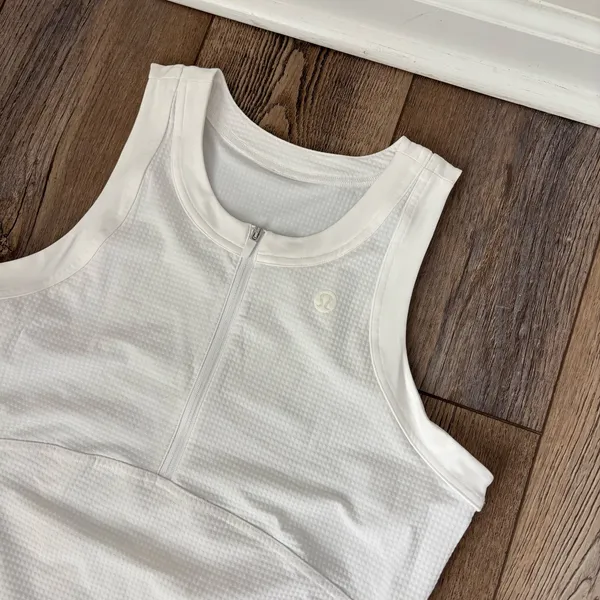 Lululemon Grid Texture Sleeveless Tennis Dress - Image 2
