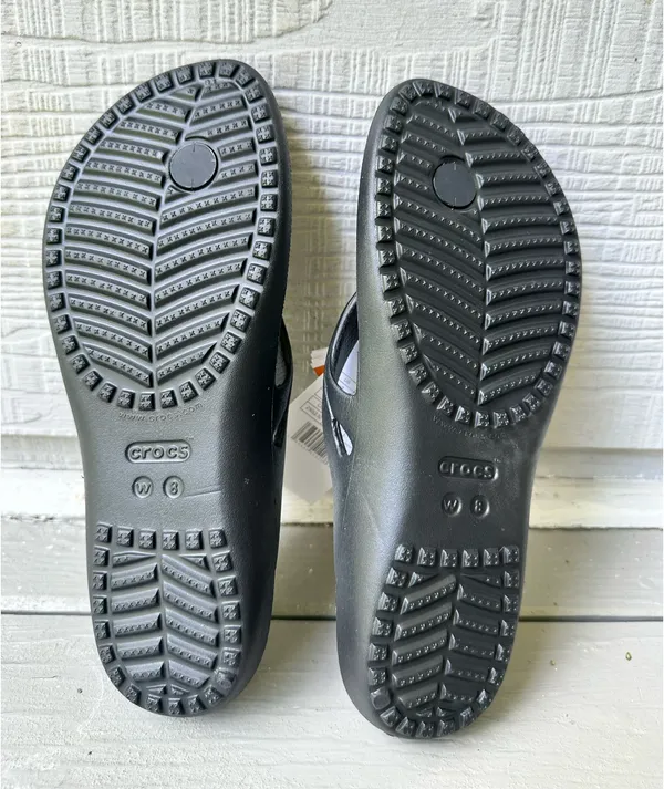 Crocs Kadee II Pineapple Flip Flops~ NWT~8 - Image 2