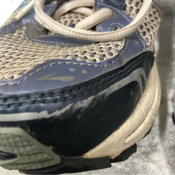 Brooks GTS 12 MOGO DNA Women’s Size 9.5 M Running Shoes Blue gray white - Image 11