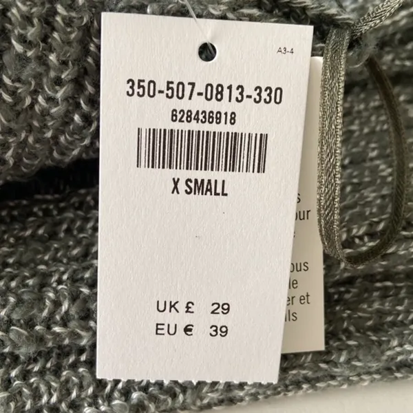Hollister Green Long Sleeve Open Shoulder Sweater Size XS NWT - Image 19