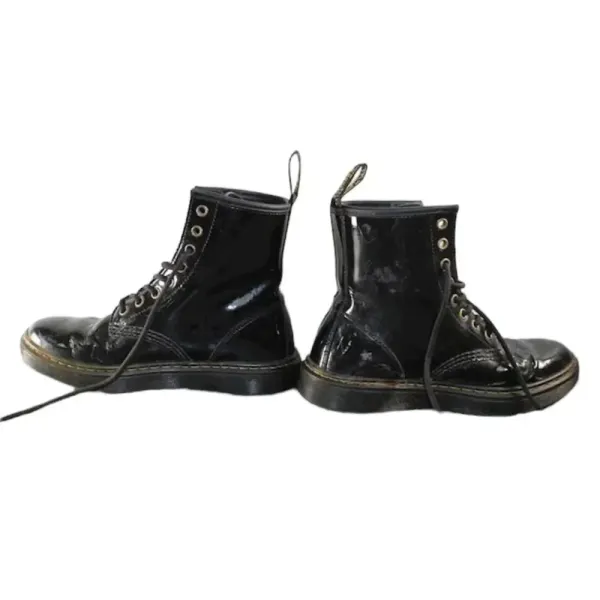 Dr.Martens Womens Zavala Combat Boot‎ - Black Size 7 - Image 4