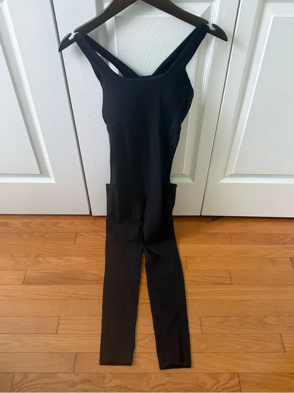 Aritzia TnaBUTTER Pace Jumpsuit in Black - Image 3