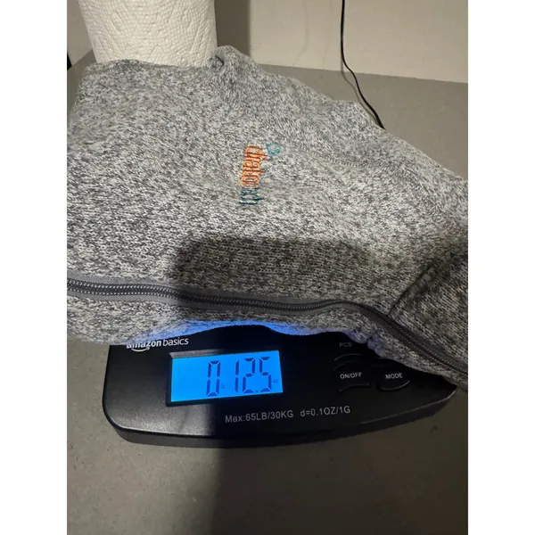 Patagonia Better Sweater DialogTech Logo Gray Quarter Zip‎ Pullover Jacket XS - Image 8