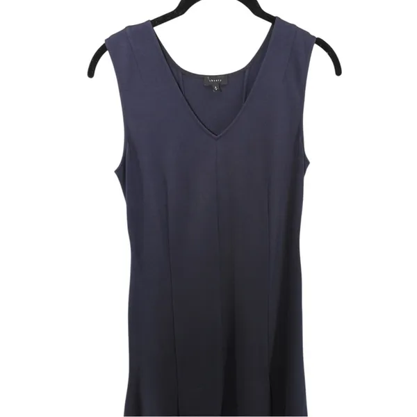 Theory Navy Blue Chic Careerwear‎ Going Out Mini Dress Women’s Size S - Image 3