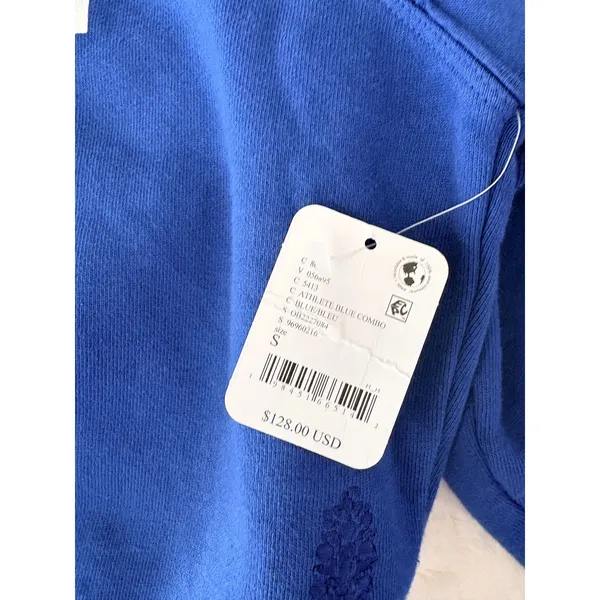 NWT FP Movement‎ Free People For the Win Logo Quarter Zip Sz Sm - Image 4