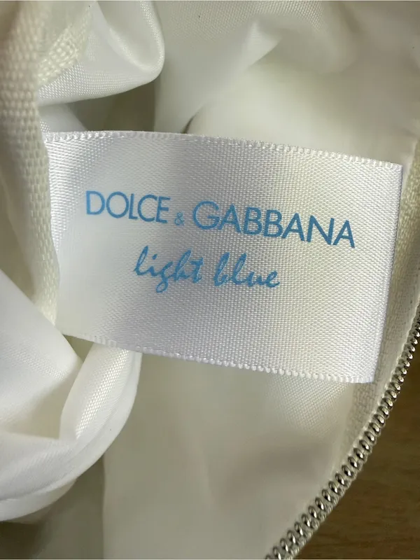 Dolce & Gabbana Light Blue Small Clear Tote Bag w/inner Pouch Purchase Gift NWOT - Image 8