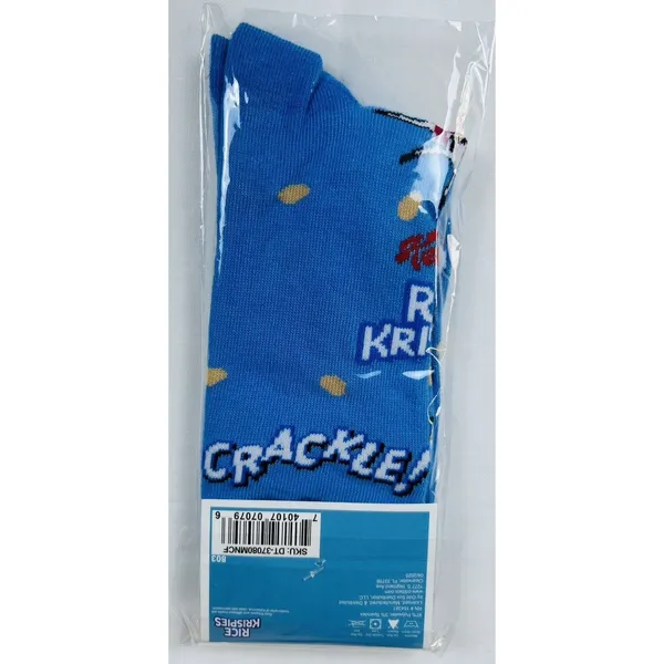 New Breakfast Cereal Crew Socks Women's Size 6-12 Novelty Funny Lot of 4 - Image 7