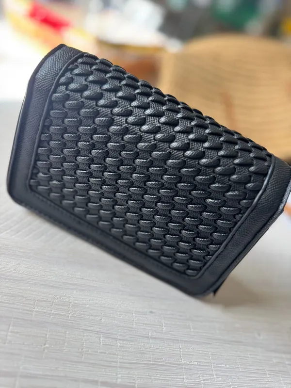 bebe Katriel Crossbody Bag in Black - Image 4