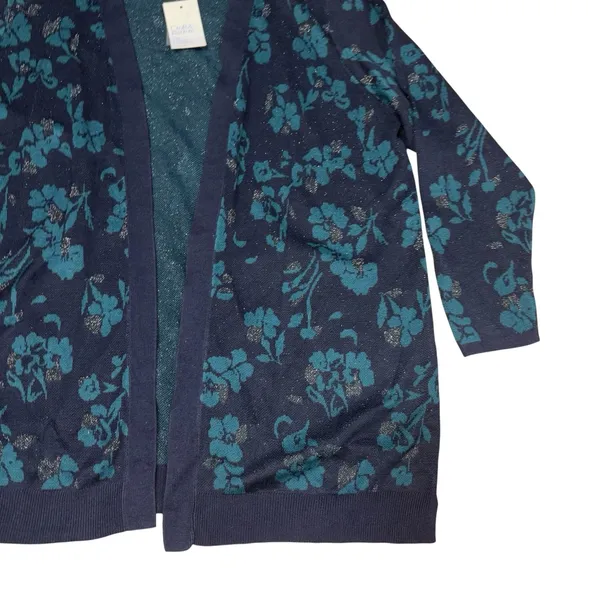 Croft & Barrow Women's Floral Cardigan New With Tags 1X - Image 10