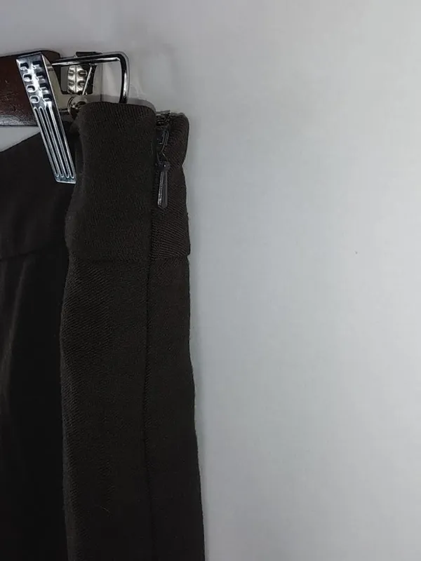 Talbots Chocolate 10 Petite Side Zip Pants - Image 4
