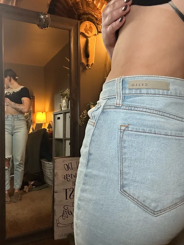 Cello Jeans Distressed High-Rise - Image 4