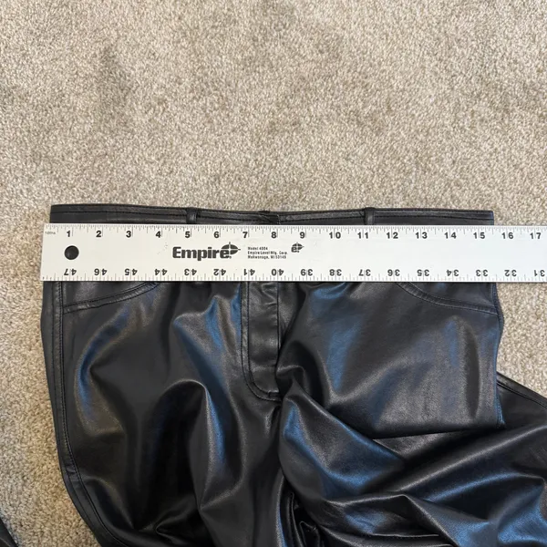 Wilfred Free 8 faux leather high waist skinny pants P2 2374 - Image 3