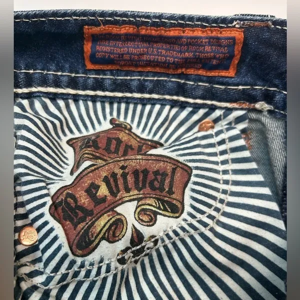 Rock Revival Women'S Jen Straight Leg Jeans Size 29‎ - Image 12