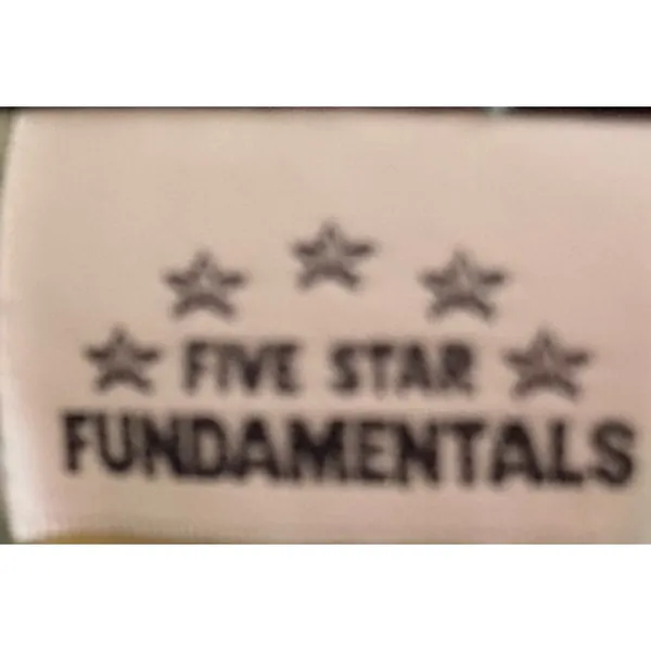 Five Star Fundamentals Women's Short Sleeve V-Neck Tropical Fish Scrubs Size L - Image 3