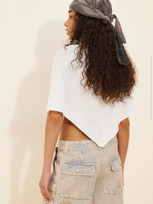 We The Free Day Dreamer Railroad Free People Boho Striped Shorts - Image 3