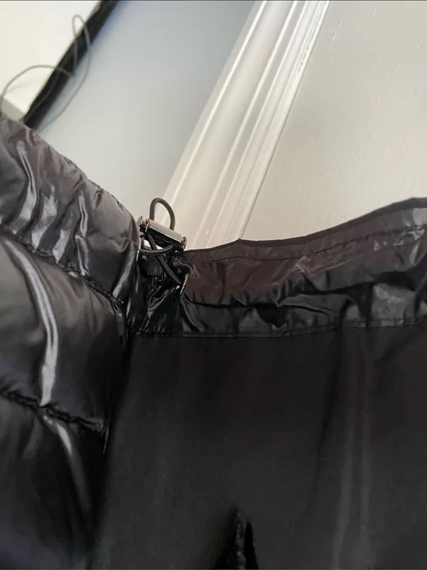 Bogner Down Filled Short Sleeved Jacket Black Size 6 - Image 10