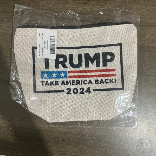 Trump 2024 Travel Cosmetic Makeup Bag - Image 2