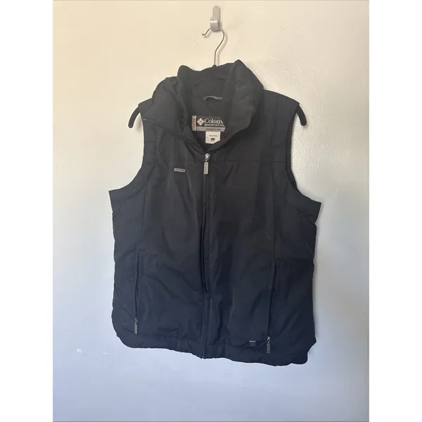Women’s Columbia Black Feather Down Vest - Large - Image 2