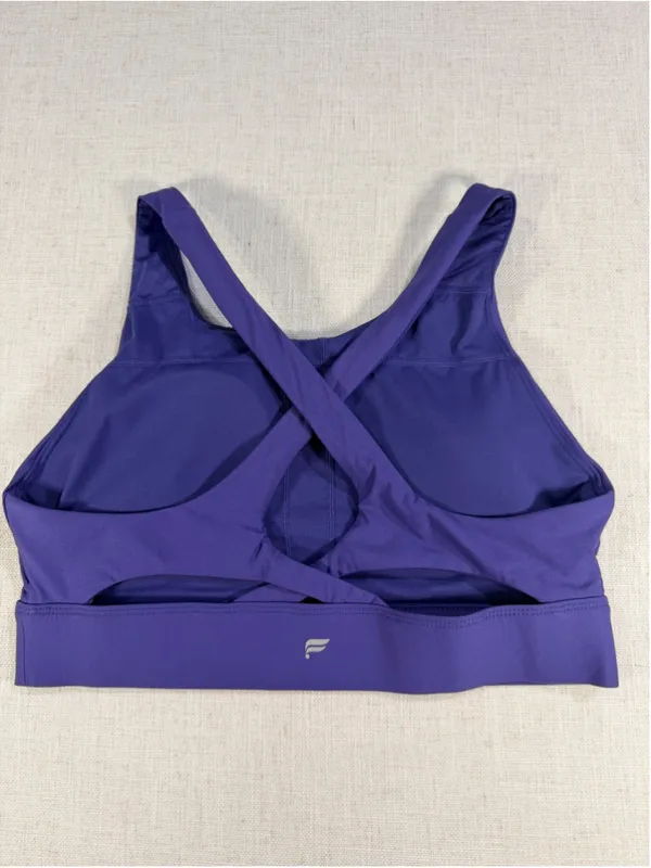 Fabletics Women’s 3-Piece Workout Set PowerHold Leggings Jacket & Sports Bra Vio - Image 10