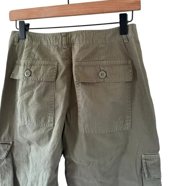 Anine Bing NEW Cargo Trouser Olive Green - Image 8