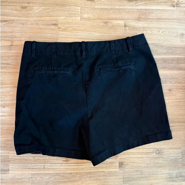 Banana Republic Black Chino Shorts Size 14 Cotton 90s Style XL Transitional - Image 5