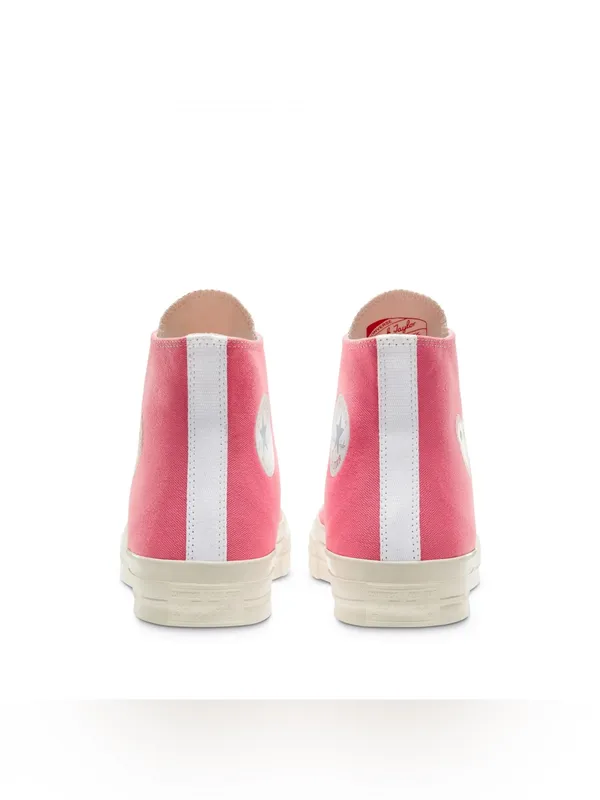 NWT Converse X Comme des Garcons 70 High-Top Sneakers Pink Size 7 - Image 5