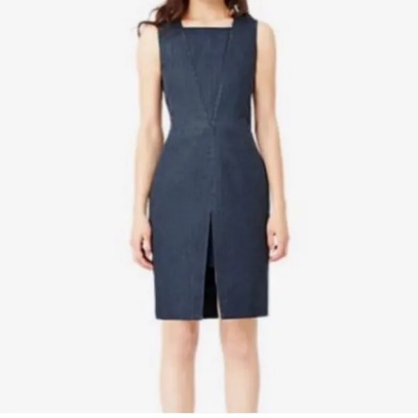 Kate Spade Saturday Layover Denim Sheath Dress NWT Size 0 - Image 7