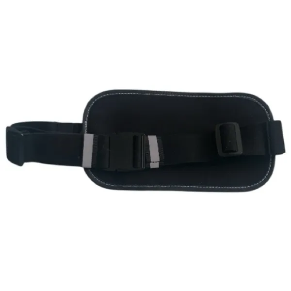Marika Slim Waist Pack Black Running Belt Pouch Fanny Pack Adjustable Reflective - Image 3