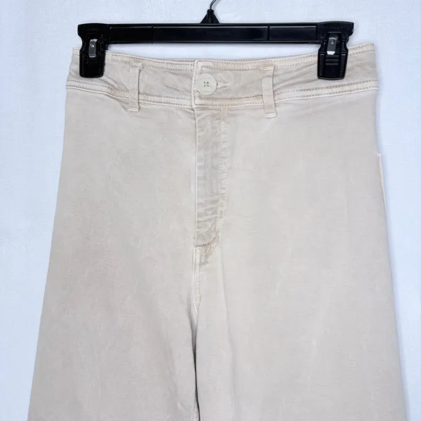 Zara Tan Marine Wide Leg Pants - Image 6