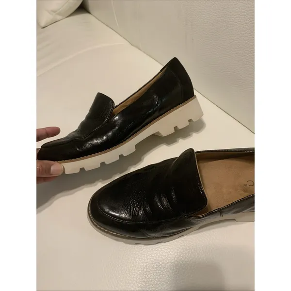 Vionic Kensley Women's Sz 7.5 Shoes Black Patent Leather Slip On Loafers - Image 6