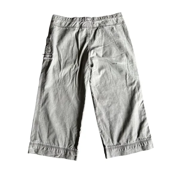 Life Is Good Women's Faded Green Cropped Pants - Image 2