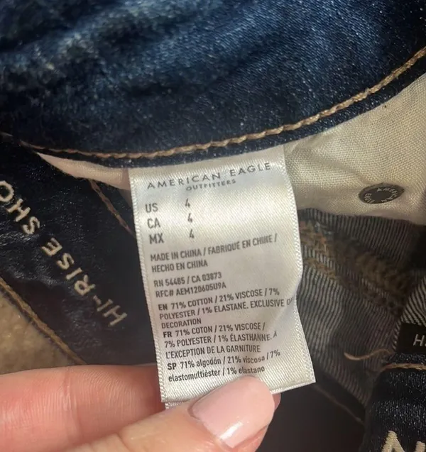 American Eagle denim shorts - Image 5