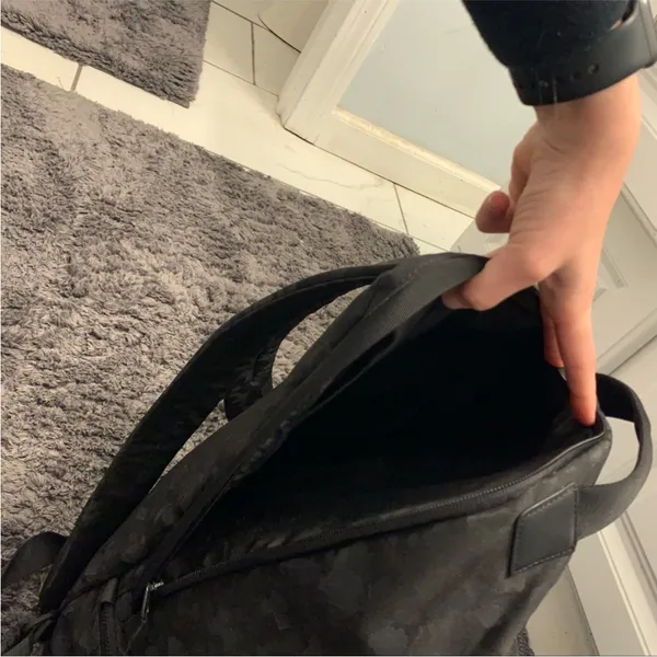 Lululemon City Adventurer Backpack 17L In Fragment Camo Jacquard Black Deep Coal - Image 9