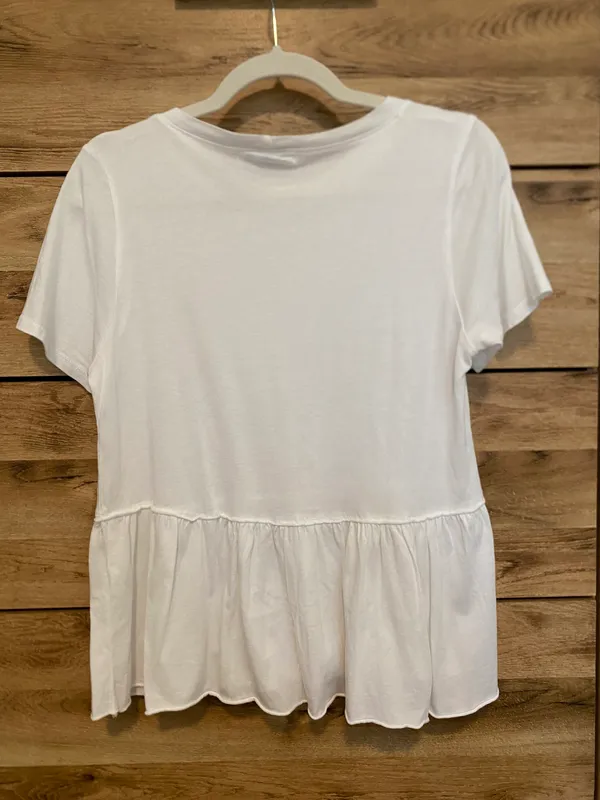 Oxford Sunday Shirt White Size M - Image 2
