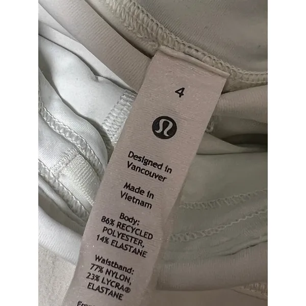 Lululemon Pace Rival Mid Rise Skirt Lemon Sorbet Size 4 Athletic Tennis Long EUC - Image 3