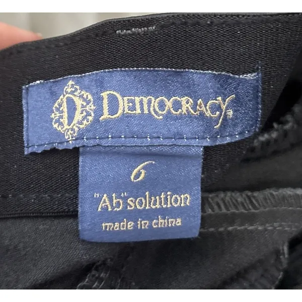 Democracy Jeans Size 6 Absolution Leopard Print Denim Skinny Indie Sleaze Emo - Image 6