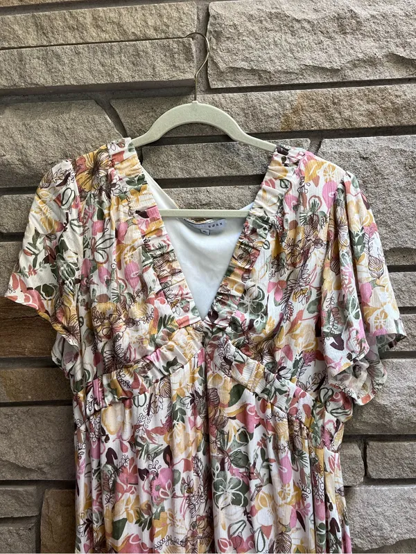 Baltic Born Cassie Short SleeveFloral Maxi Dress XL - Image 7