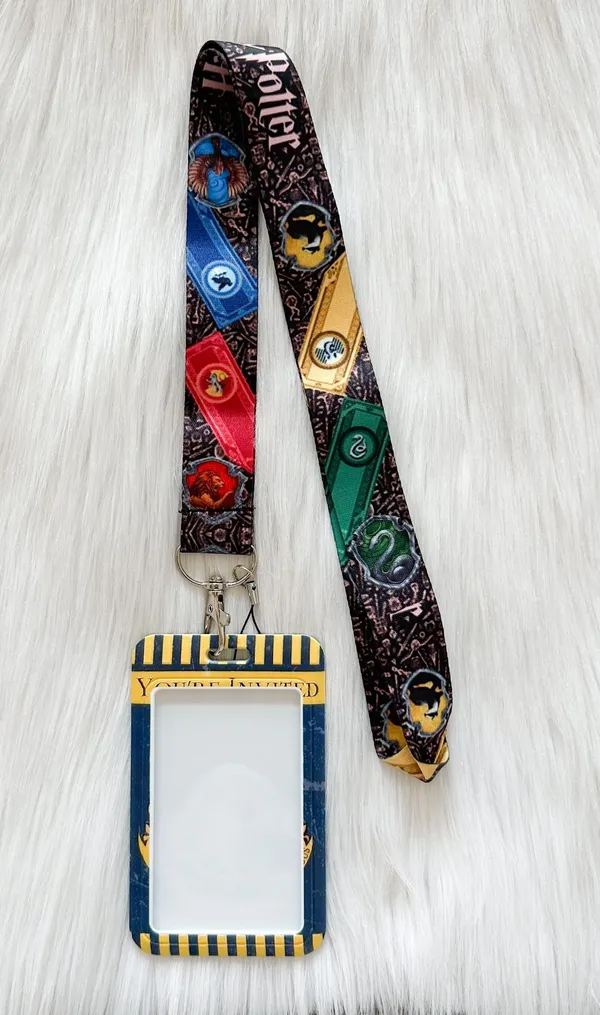 Harry Potter Hogwarts lanyard with Id/ card holder - Image 4