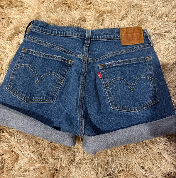 Vintage Levi’s 501 Jean short Button Fly  - Image 5
