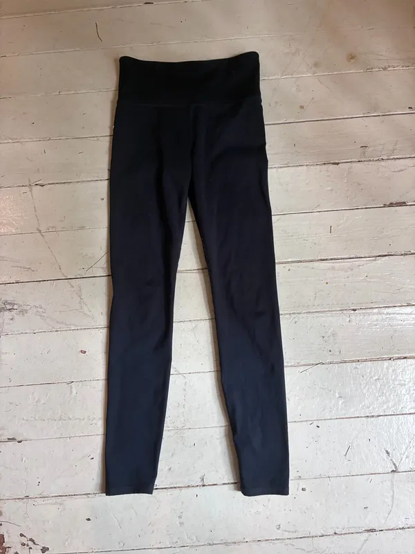 GapFit Studio Sky High Womens Athletic Running Yoga Super Soft Legging Black - Image 2